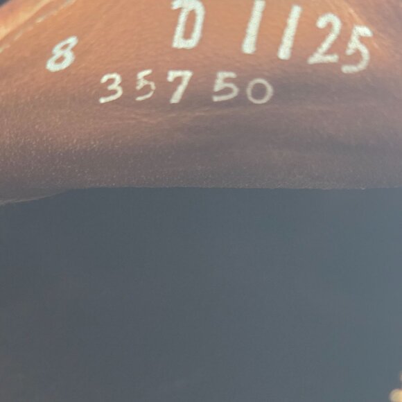 Allen Edmonds Fairfax Dress Shoes Mens size 8 Brown Leather Wholecut Oxfords USA - Picture 7 of 11